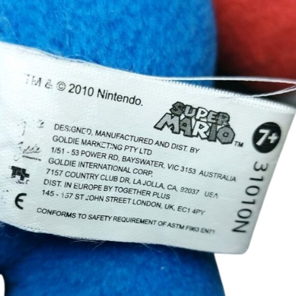 Nintendo Super Mario Plush Toy - 10 Inch - Picture 3 of 3